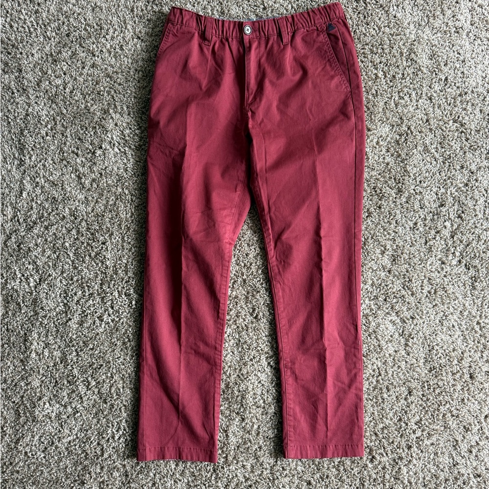Chubbies Men's Burgundy Chinos